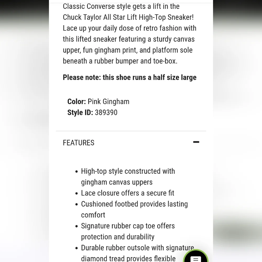 Converse Chuck Taylor All Star High Lift Platform Sneaker- Pink/White - Picture 8 of 14